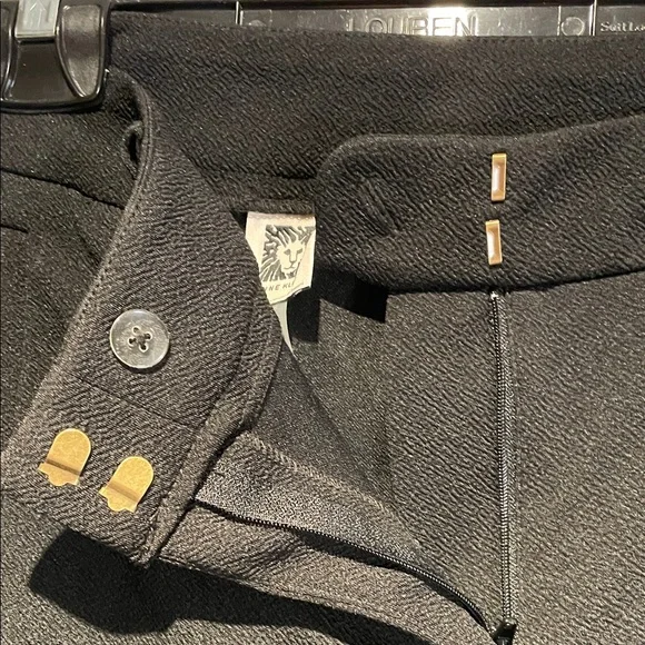 NWOT Anne Klein Black Women's Trousers - Picture 7 of 11